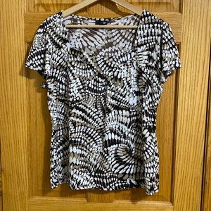 East 5th, Brown Short Sleeve Dress Shirt, size L